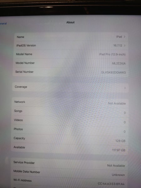 Apple iPad Pro 12.9” 128GB Wi-Fi + Cellular + Logitech Keyboard Carousel 2