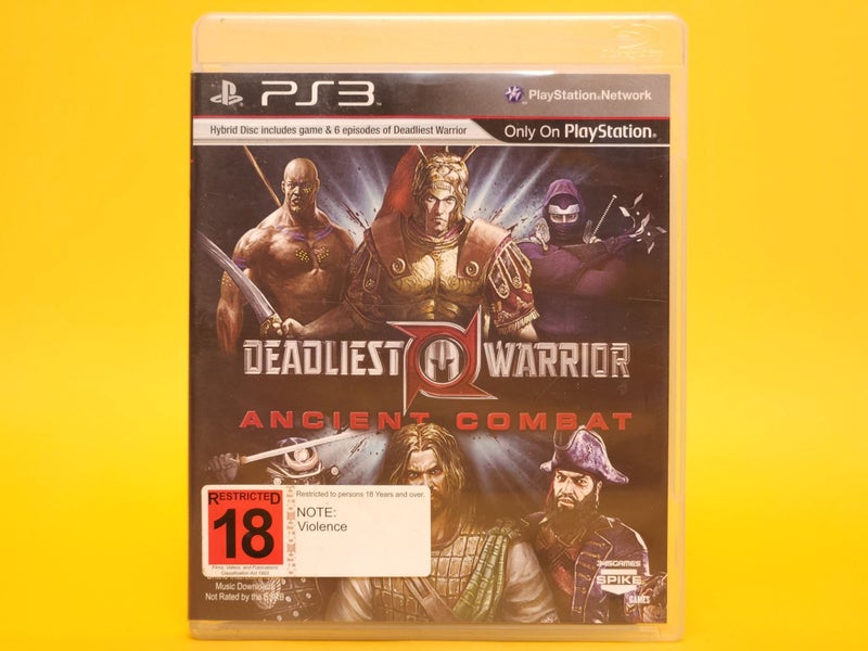Deadliest Warrior Ancient Combat - 2012 PlayStation 3 Exclusive Carousel 1