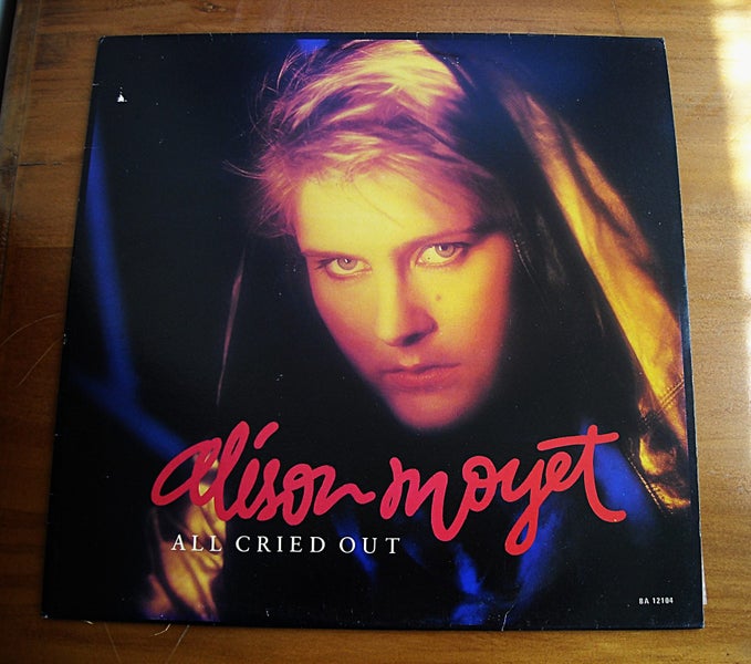 All Cried Out - Alison Moyet. NZ Pressing. Carousel 1