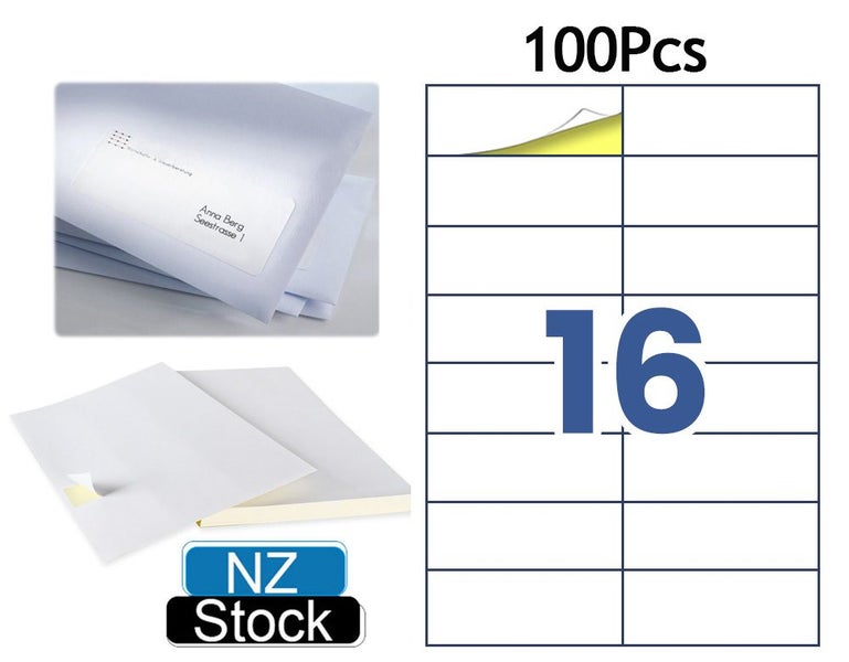 A4 Labels Sticker NZ Clearance Carousel 1