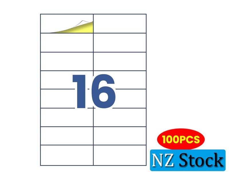A4 Labels Sticker NZ Clearance Carousel 2