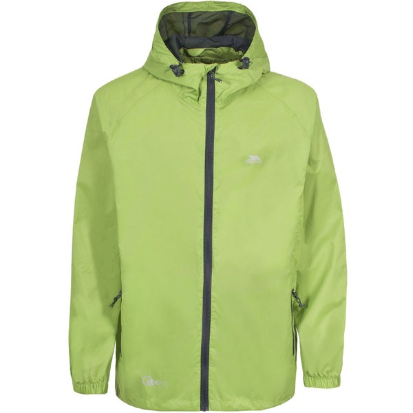 Trespass Adults Qikpac Waterproof Packaway Jacket Carousel 1