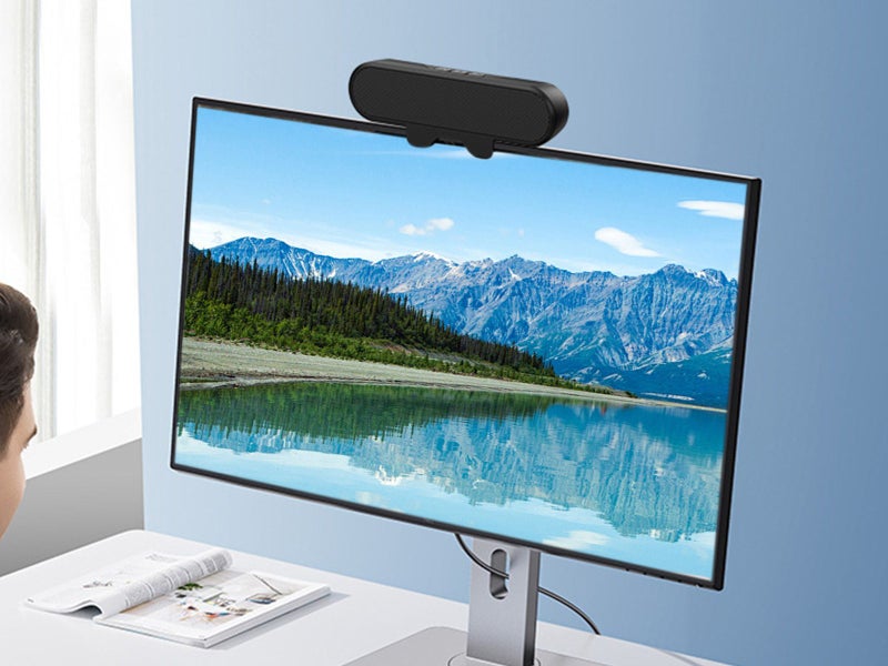 USB Clip-On Speaker 10W High Power Portable Soundbar Carousel 2