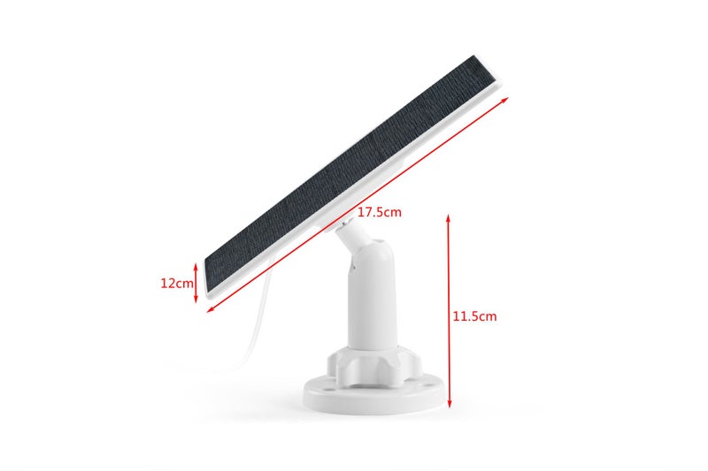 Kogan SmarterHome™ 3W Solar Panel for Battery Powered Wireless Security Smart Carousel 8