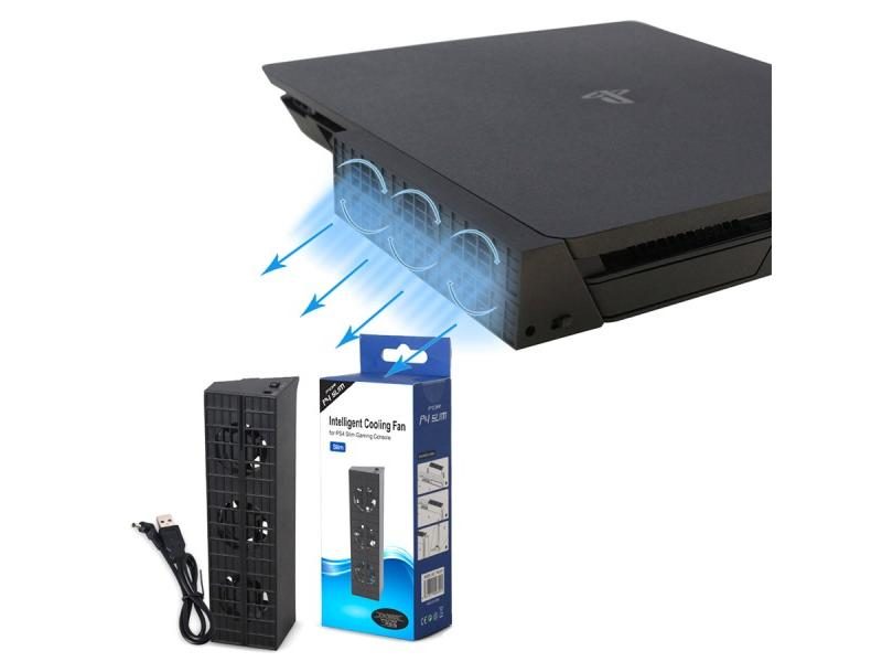 For PS4 Console Cooler Cooling Fan For PS4 USB External3-Fan Super Turbo Carousel 1