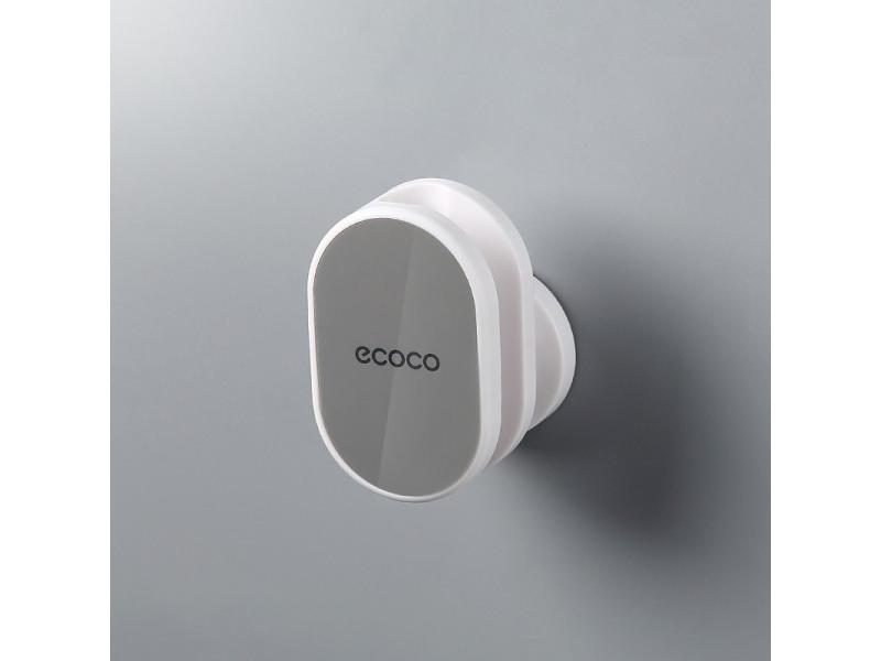 Wall-mounted Shower Head Holder Punch Free Adjustable Shower Shelf 360° Carousel 1