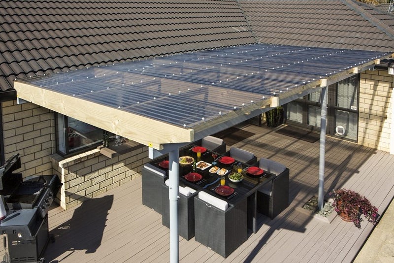 10 x Suntuf Greca Cooltech Polycarbonate Roofing - 2700 x 810 - Grey Carousel 6