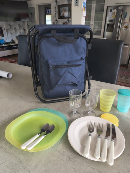 Picnic stool, backpack Carousel 1