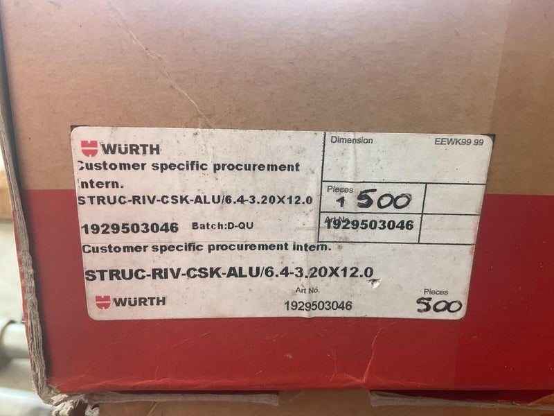 Wurth Rivets 20x12.0 Carousel 2