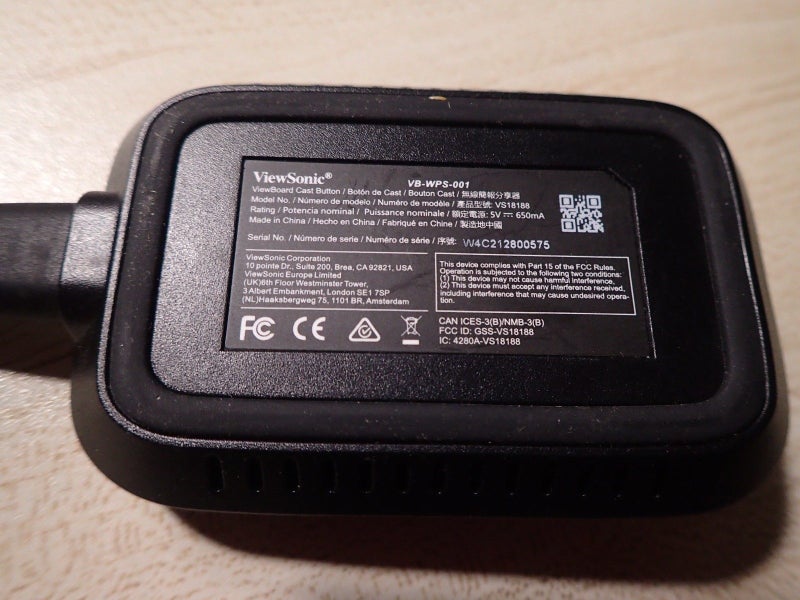 viewsonic vb-wps-001 viewboard cast button screen sharing device (USB-C) Carousel 2