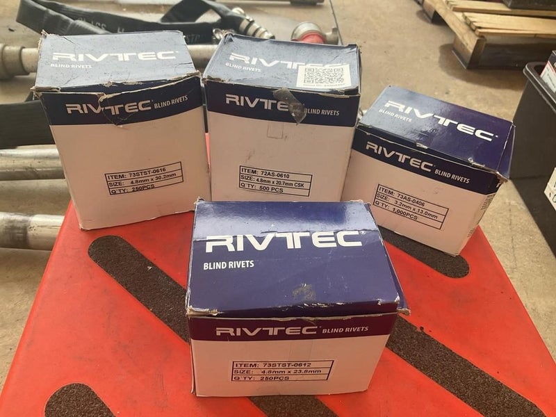 Various Rivtec Blind Rivets Carousel 1