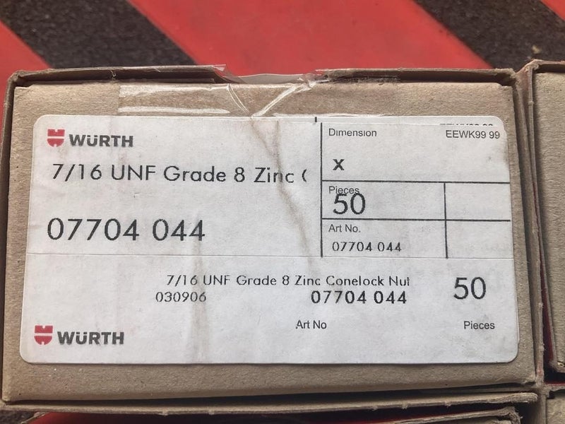 Wurth 7/16 Conelock Nut Carousel 2