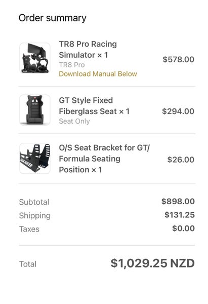 Fanatec DD pro simulator Carousel 5