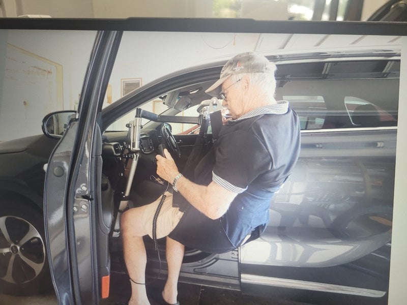 Mobility lift for a car Carousel 2