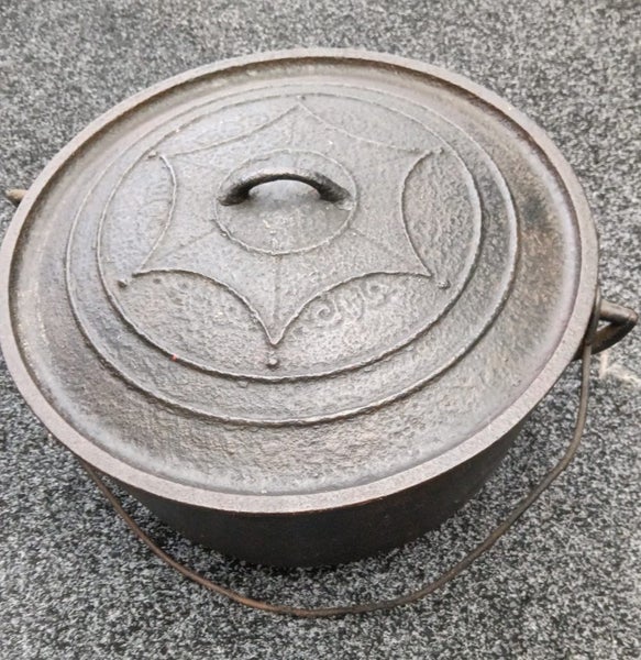 Antique dutch oven with antique trammel Carousel 1