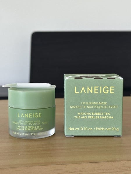 Laneige Lip Sleeping Mask - Matcha Bubble Tea Carousel 1