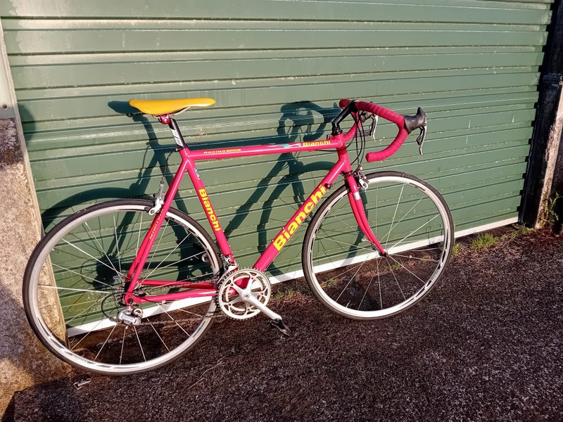 Aluminium Bianchi road bike made in Italy Carousel 1