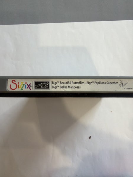 Stampin up sizzix bigz Beautiful Butterflies dies Carousel 4