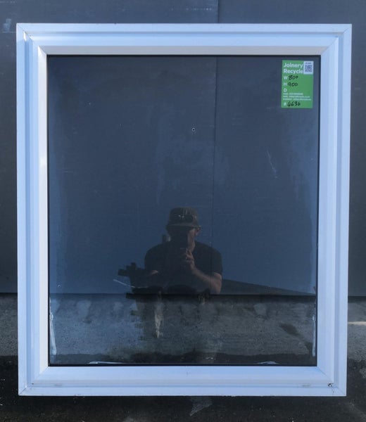 Aluminium Window White 800 W x 900 H [#4636 SF] Carousel 1