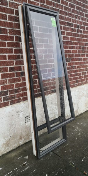 Aluminium Window Brown 600 W x 2000 H [#4581 MA] Carousel 1