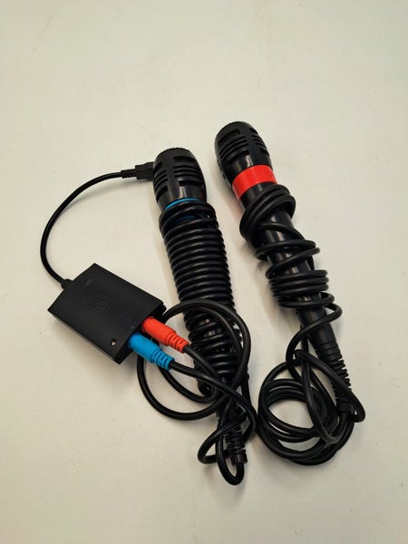 * HUGE PS2 Singstar Lot! 7x Games & Microphone Set Bundle! * Carousel 2