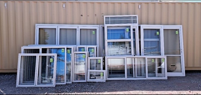 HOUSE LOT - Aluminium Joinery - 9 Windows - Offwhite - [#BLK0034] Carousel 1