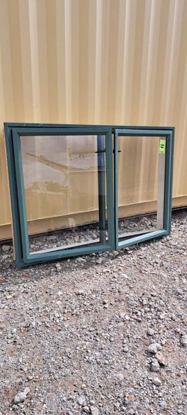 Green Aluminium Window 1500 W x 1000 H [#4065aSF] Carousel 3