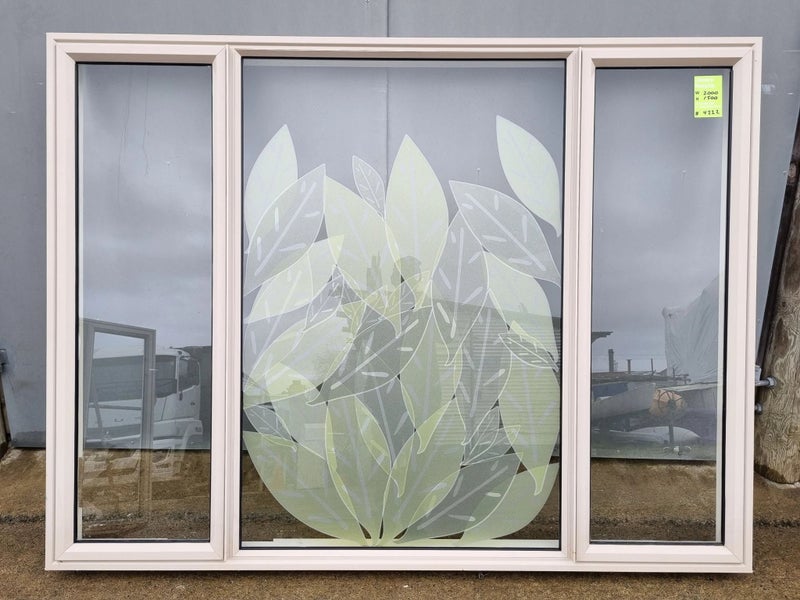 Aluminium Window Desert Sand 2000 W x 1500 H [#4222 SF] Carousel 1