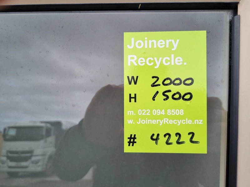 Aluminium Window Desert Sand 2000 W x 1500 H [#4222 SF] Carousel 7