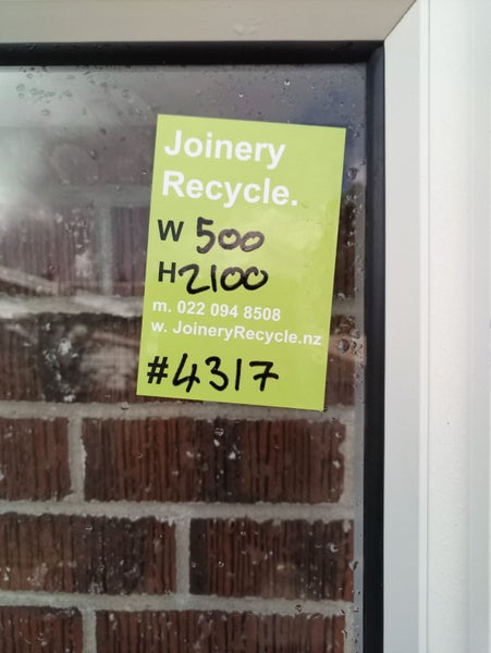 Aluminium Window OffWhite 500 W x 2100 H [# 4317 MA] Carousel 3