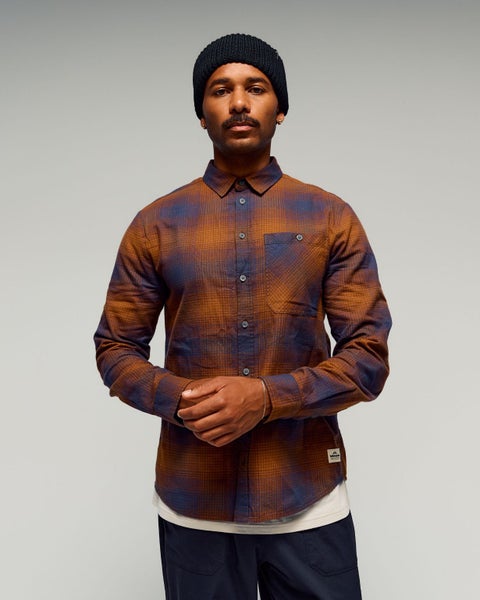 Kathmandu Men's Retreat Fyfe Long Sleeve Shirt Carousel 1