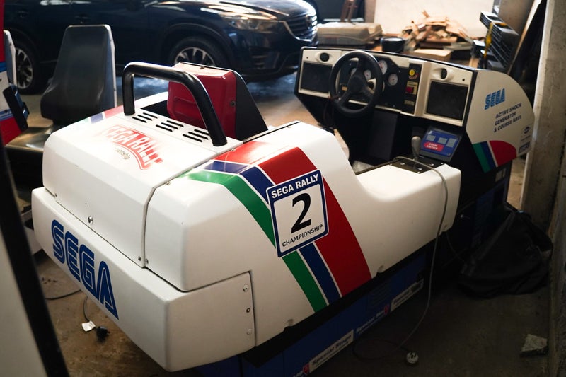 Sega Rally Championship Deluxe Arcade Machine Carousel 2