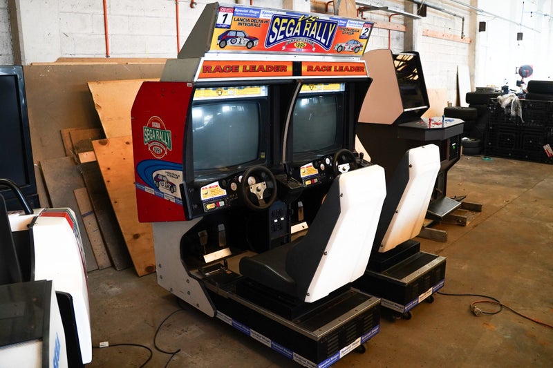 Sega Rally Championship Twin Player Machine Carousel 2