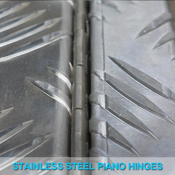 Aluminium Ute Tool Box 2.5mm 1200x500x800mm Full Side Opening Vehicle Storage Carousel 11