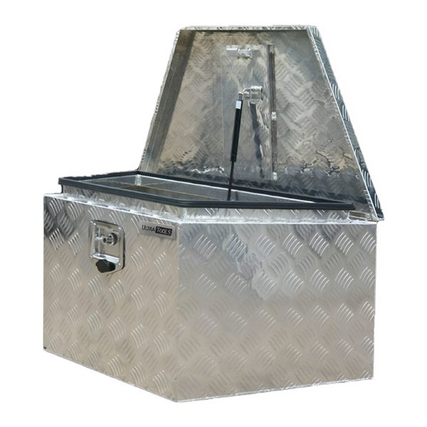 Aluminium Ute Van Tool Box 1.5mm 900x500x450mm Trailer Drawbar Vehicle Storage Carousel 1