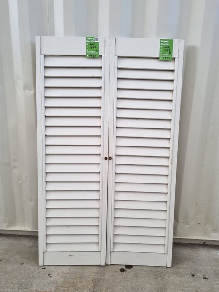 Interior Wooden Shutters 890 W x 1470 H [#4731] Carousel 1