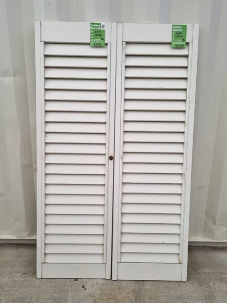 Interior Wooden Shutters 890 W x 1470 H [#4733] Carousel 1