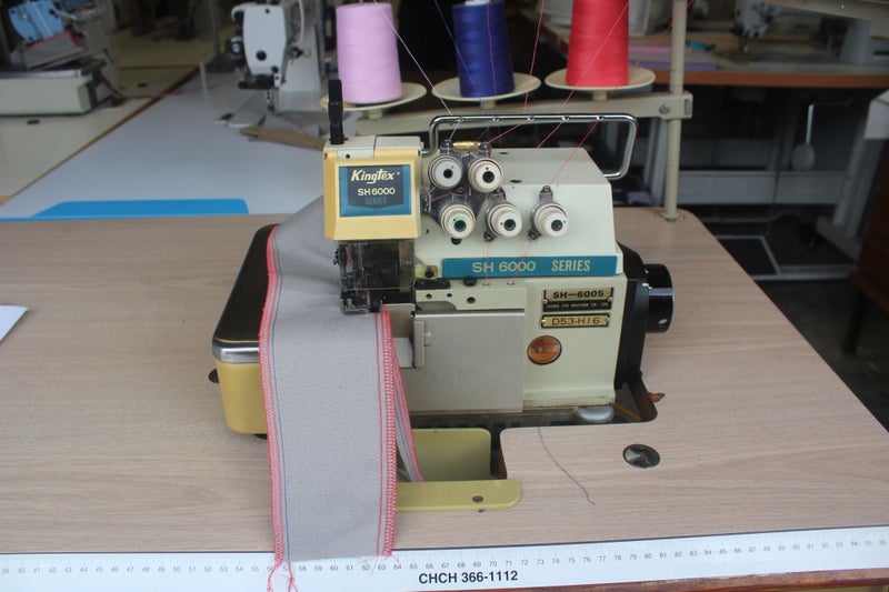 OVERLOCKER INDUSTRIAL 6 THREAD 3 NEEDLES KINGTEX Carousel 2