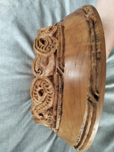 Carved wooden Bowl Carousel 2