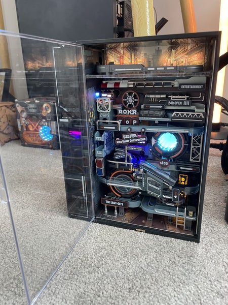 Metal ball x8 Marble Run RGB gamer Carousel 2