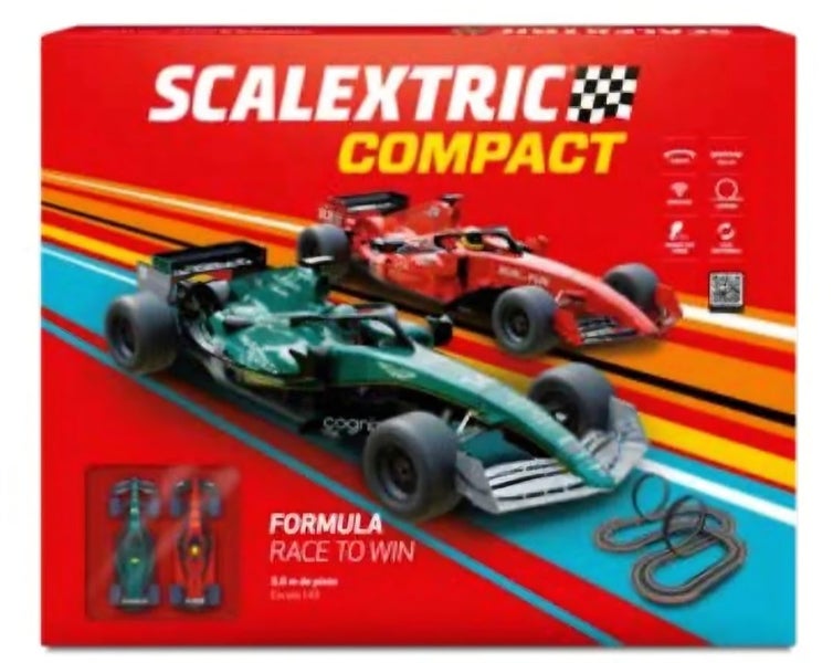 2x Scalextric compact sets Carousel 1