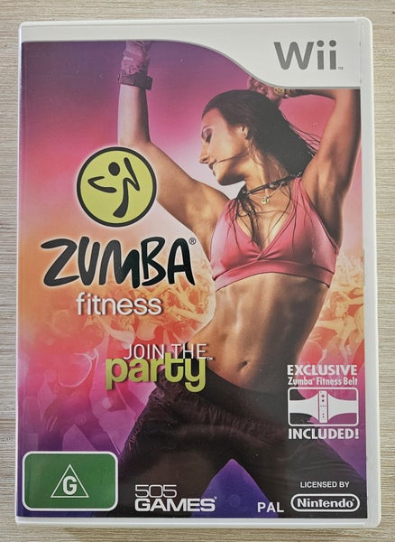 Nintendo Wii - Zumba Fitness Game & Belt Carousel 2