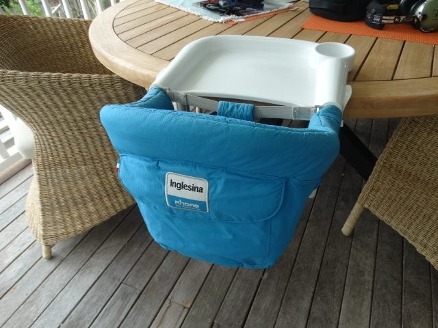 Keen to travel with your little one? - Portable Baby High Chair Carousel 2