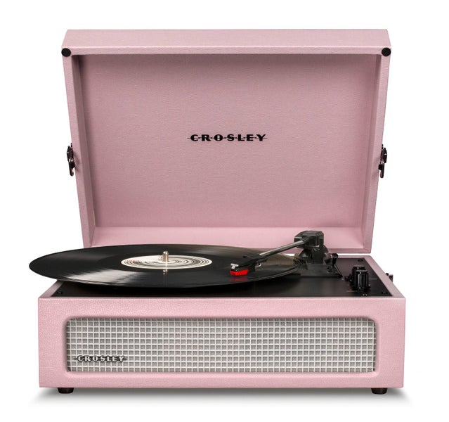 Crosley Voyager Bluetooth Portable Turntable - Amethyst Carousel 1