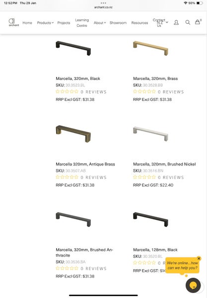 Marcella Polished Chrome 320mm Handle Carousel 5