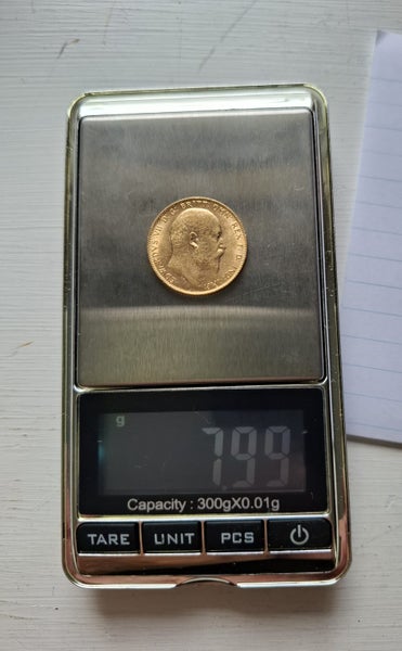 Gold Full Sovereign, Edward VII 1909 Carousel 3