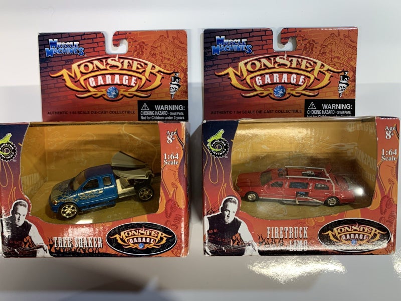 Jada Monster Garage Vehicles Mint in box Carousel 1