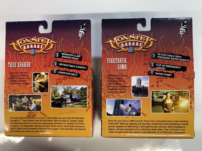 Jada Monster Garage Vehicles Mint in box Carousel 2