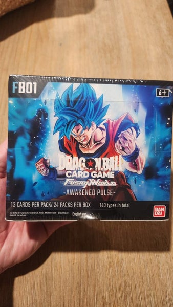 Dragon Ball Z Fusion World Set 1 Awakened Pulse FB01 Booster Box Sealed Afterpay Carousel 1