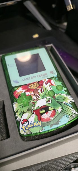 Backlit Gameboy Colour + Crystal and Zelda Carousel 1